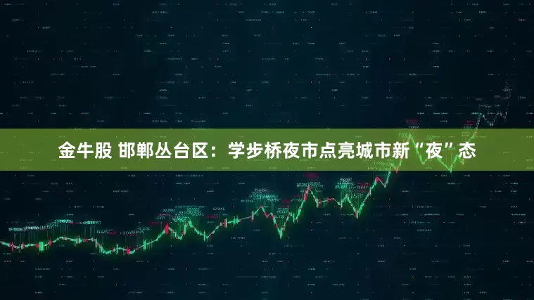金牛股 邯郸丛台区：学步桥夜市点亮城市新“夜”态