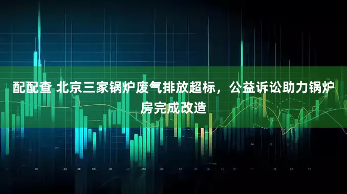 配配查 北京三家锅炉废气排放超标，公益诉讼助力锅炉房完成改造