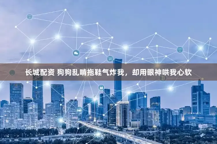 长城配资 狗狗乱啃拖鞋气炸我，却用眼神哄我心软