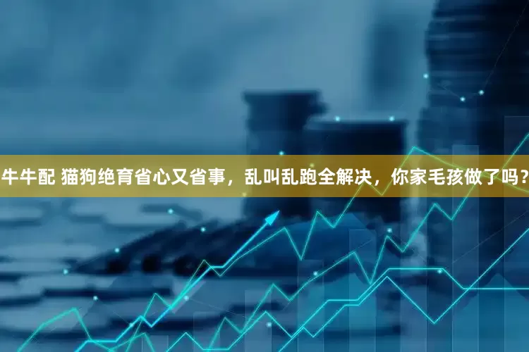 牛牛配 猫狗绝育省心又省事，乱叫乱跑全解决，你家毛孩做了吗？